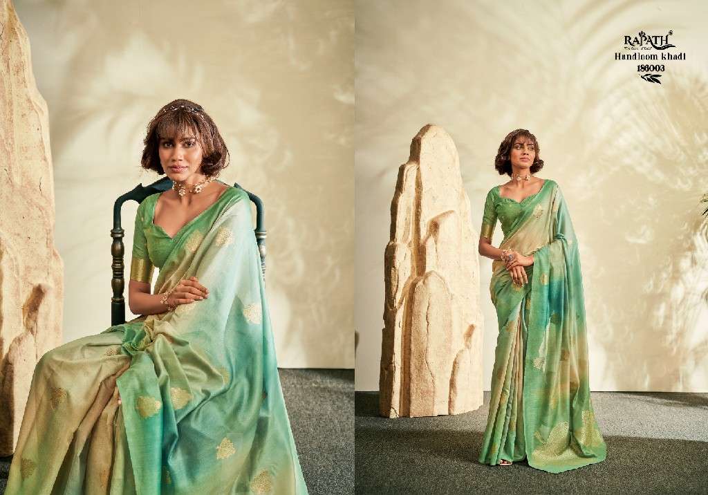 Rajpath Presents Asopalav Silk Wholesale Handloom Khadi Function Wear Sarees Catalog Wholeslaer And exporter 