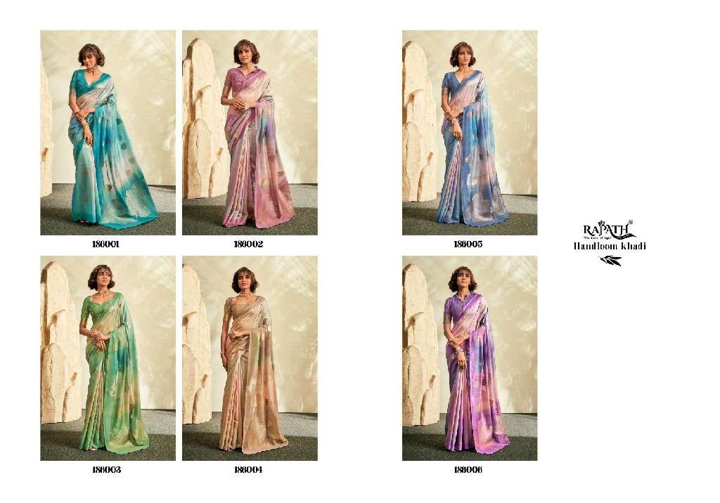 Rajpath Presents Asopalav Silk Wholesale Handloom Khadi Function Wear Sarees Catalog Wholeslaer And exporter 
