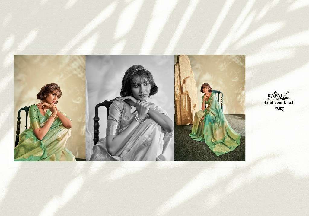 Rajpath Presents Asopalav Silk Wholesale Handloom Khadi Function Wear Sarees Catalog Wholeslaer And exporter 