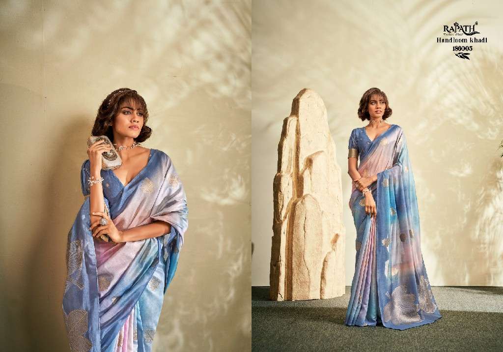 Rajpath Presents Asopalav Silk Wholesale Handloom Khadi Function Wear Sarees Catalog Wholeslaer And exporter 
