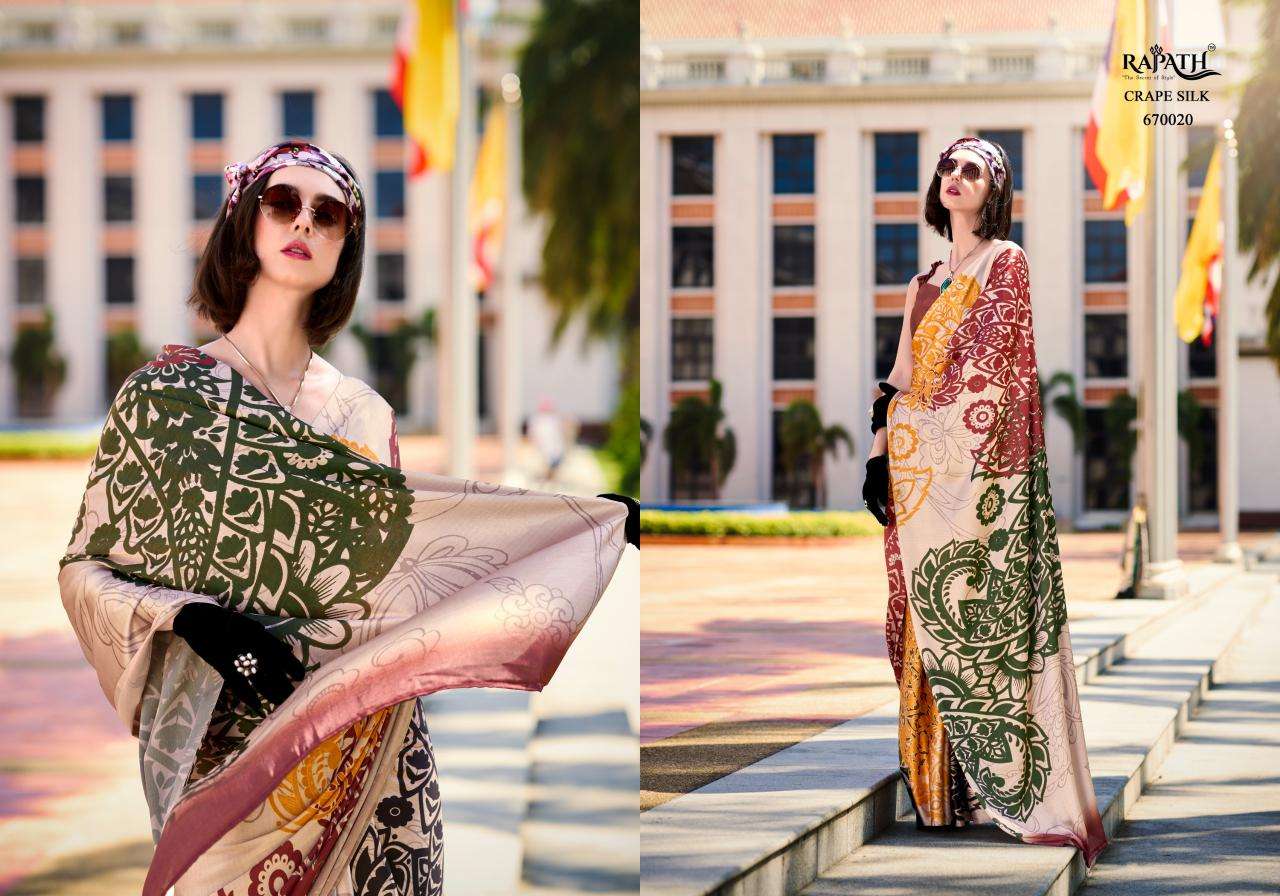RAJPATH PRESENTS NEXT GENERATION JAPAN SATIN DELIGHT FULL CLASSIC UNIFORM SAREES CATALOG WHOLESALER AND EXPORTER IN SURAT