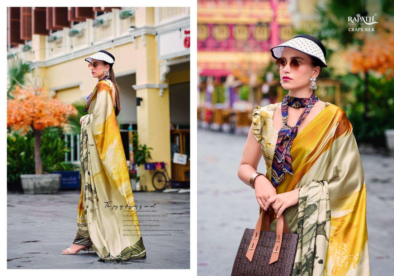 RAJPATH PRESENTS NEXT GENERATION JAPAN SATIN DELIGHT FULL CLASSIC UNIFORM SAREES CATALOG WHOLESALER AND EXPORTER IN SURAT