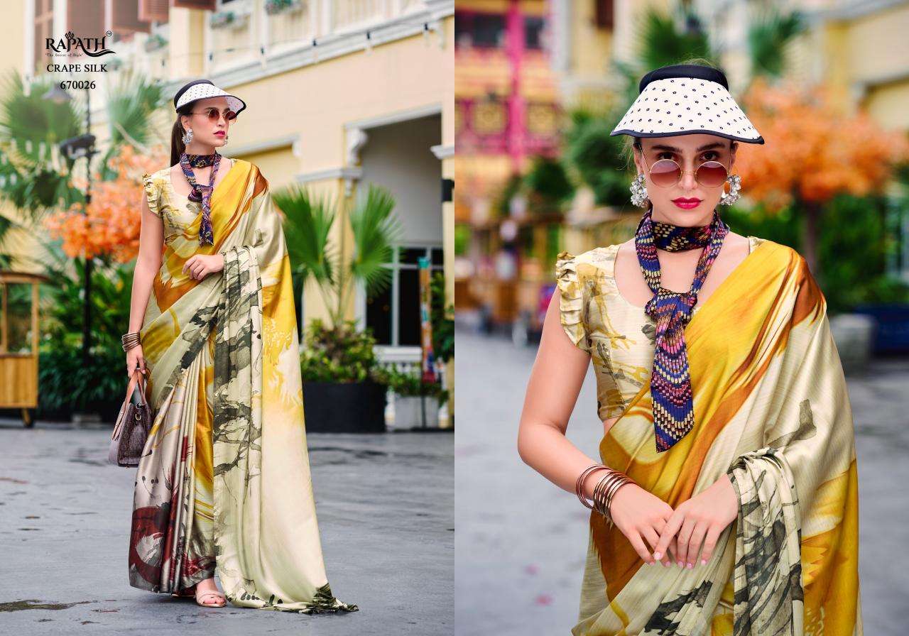 RAJPATH PRESENTS NEXT GENERATION JAPAN SATIN DELIGHT FULL CLASSIC UNIFORM SAREES CATALOG WHOLESALER AND EXPORTER IN SURAT