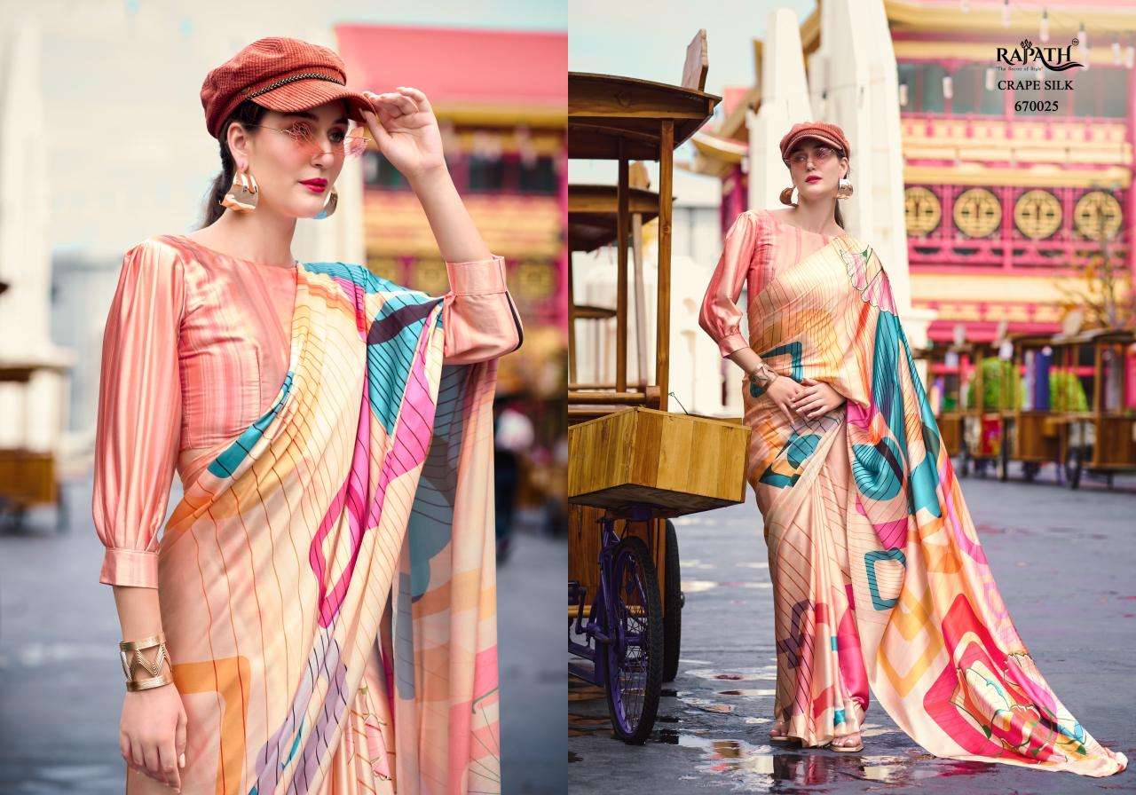 RAJPATH PRESENTS NEXT GENERATION JAPAN SATIN DELIGHT FULL CLASSIC UNIFORM SAREES CATALOG WHOLESALER AND EXPORTER IN SURAT