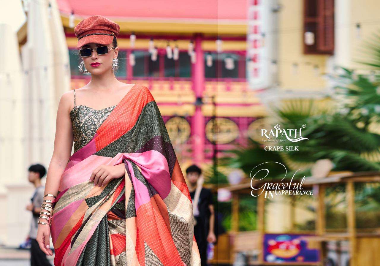 RAJPATH PRESENTS NEXT GENERATION JAPAN SATIN DELIGHT FULL CLASSIC UNIFORM SAREES CATALOG WHOLESALER AND EXPORTER IN SURAT