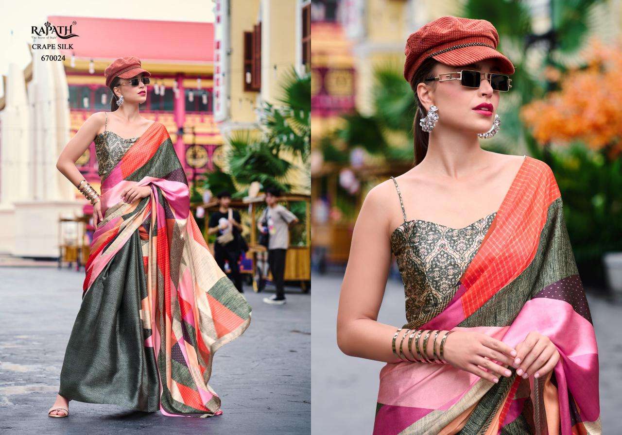 RAJPATH PRESENTS NEXT GENERATION JAPAN SATIN DELIGHT FULL CLASSIC UNIFORM SAREES CATALOG WHOLESALER AND EXPORTER IN SURAT