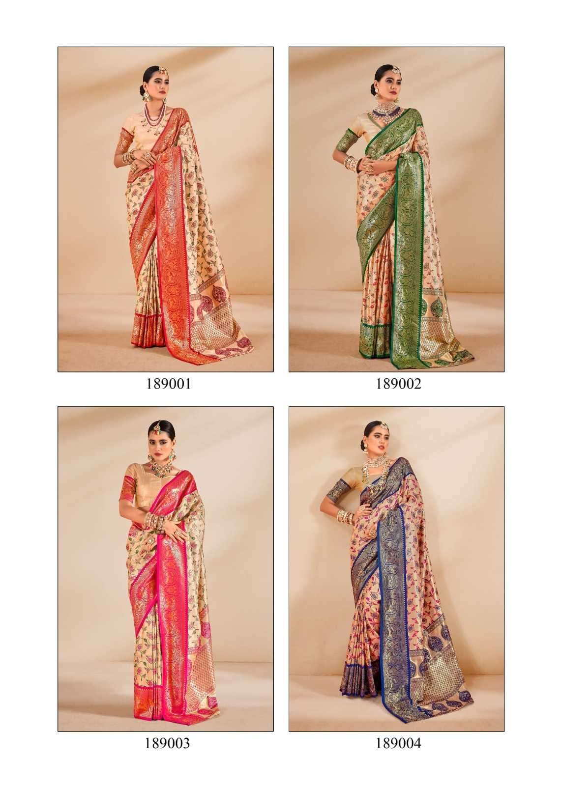 RAJPATH PRESENTS SATRANGI SILK TISSUE SILK DESIGNER SAREE WITH BLOUSE CATALOG WHOLESALER AND EXPORTER 