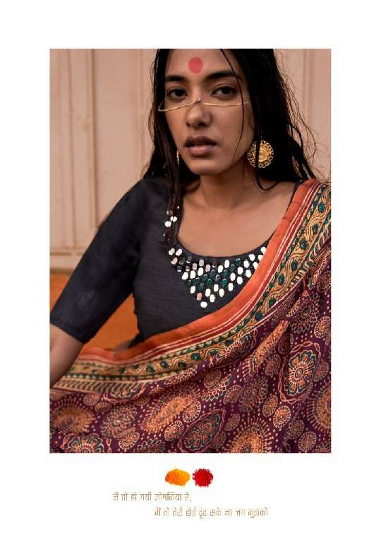 Ressa Presents Jogan Wholesale Gajji Lagdi Patrta Festive Indian Sarees Catalog Wholesaler and exporter In SuratA
