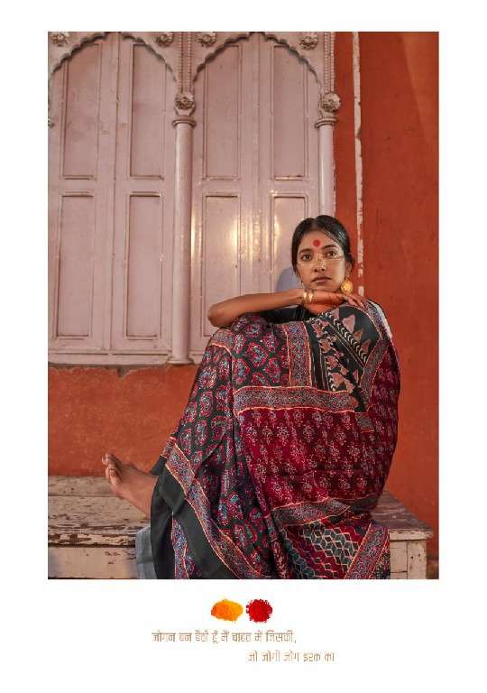 Ressa Presents Jogan Wholesale Gajji Lagdi Patrta Festive Indian Sarees Catalog Wholesaler and exporter In SuratA