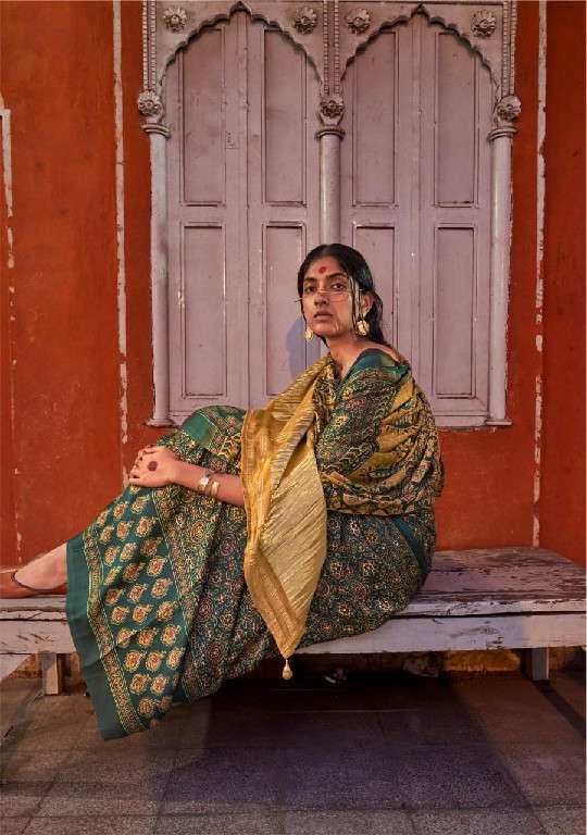 Ressa Presents Jogan Wholesale Gajji Lagdi Patrta Festive Indian Sarees Catalog Wholesaler and exporter In SuratA