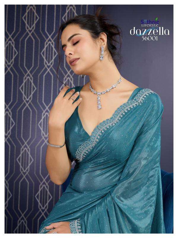 SETHNIC LIFESTYLE PRESENTS DAZZELLA GEORGETTE CLASSIC LOOK SAREES CATALOG WHOLESALER AND EXPORTER 