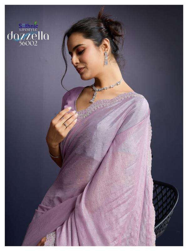SETHNIC LIFESTYLE PRESENTS DAZZELLA GEORGETTE CLASSIC LOOK SAREES CATALOG WHOLESALER AND EXPORTER 