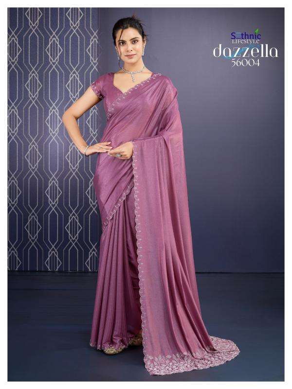SETHNIC LIFESTYLE PRESENTS DAZZELLA GEORGETTE CLASSIC LOOK SAREES CATALOG WHOLESALER AND EXPORTER 