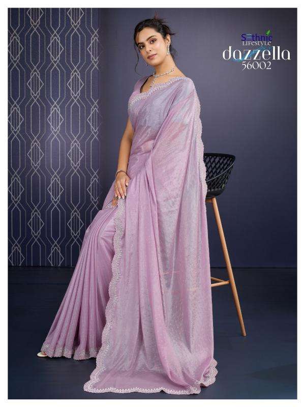 SETHNIC LIFESTYLE PRESENTS DAZZELLA GEORGETTE CLASSIC LOOK SAREES CATALOG WHOLESALER AND EXPORTER 