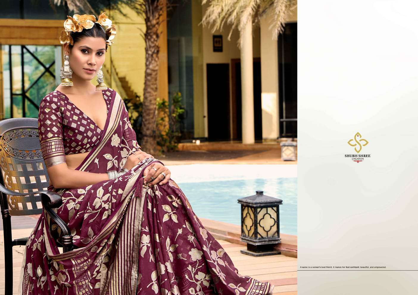 SHUBH SHREE CREATION BARKHA VOL-2 DESIGNER TRADITIONAL BANDHEJ SAREES CATALOG WHOLESALER AND EXPORTER IN SURAT 