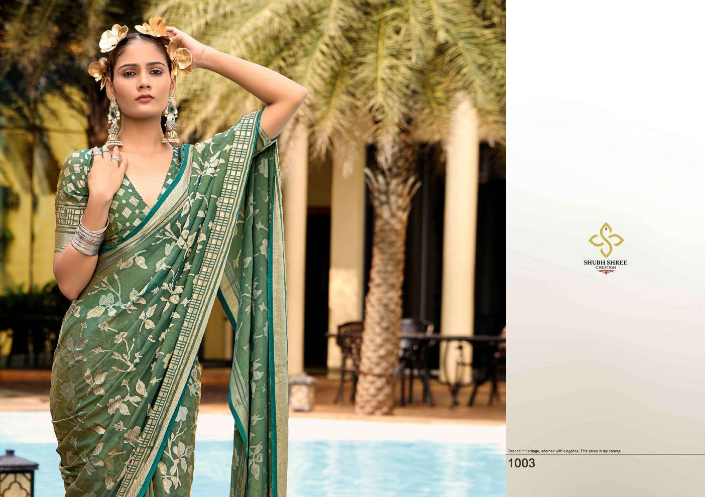 SHUBH SHREE CREATION BARKHA VOL-2 DESIGNER TRADITIONAL BANDHEJ SAREES CATALOG WHOLESALER AND EXPORTER IN SURAT 