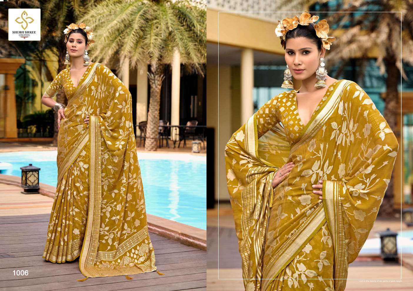 SHUBH SHREE CREATION BARKHA VOL-2 DESIGNER TRADITIONAL BANDHEJ SAREES CATALOG WHOLESALER AND EXPORTER IN SURAT 