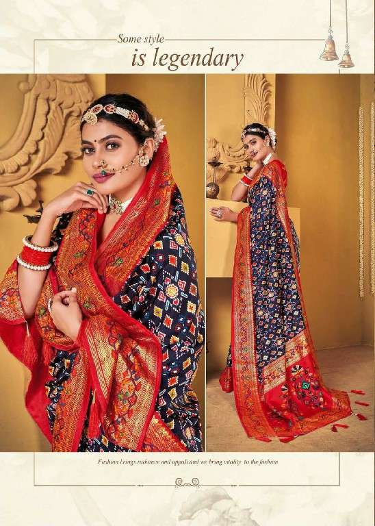 Shubh Shree Presents  Shubh Mangalam Wholesale Welvet Tusser Silk Ethnic Sarees Catalog Wholesaler And Exporter  