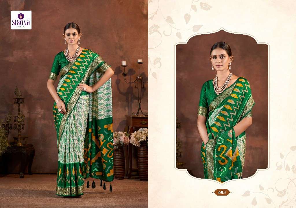 Sirona Presents Pari Look Vol-6 Wholesale Velwet Tusser Silk Sarees Catalog Wholesaler And Exporter 