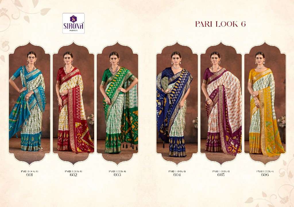 Sirona Presents Pari Look Vol-6 Wholesale Velwet Tusser Silk Sarees Catalog Wholesaler And Exporter 