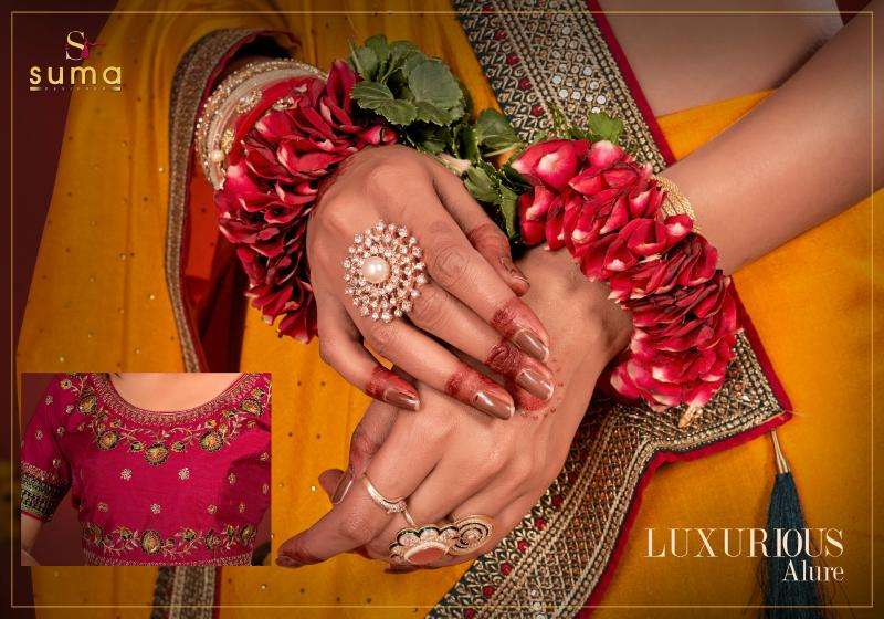 SUMA PRESENTS AVIKYA 6001- 6010 VICHITRA DESIGNER SAREE WITH BLOUSE CATALOG WHOLESALER AND EXPORTER 
