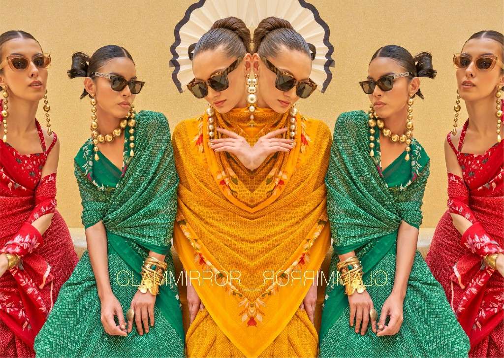 Trirath Presents Allure 10405 -10412 Georgette Exclusive Design Saree With Blouse Catalog Wholesaler And Exporter In Surat