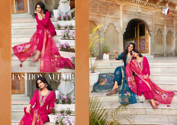 ANJU FABRICS PRESENTS MAYRA VOL-6 MODAL SILK FULLY STITCH EXCLUSIVE PLUS SIZE 3PCS KURTIS CATALOG WHOLESALER AND EXPORTER 