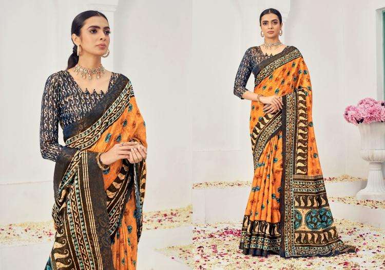 JIVORA PRESENTS SAMUI SIGNATURE NATURAL SILK VISCOSE 1651-1657 DAILY WEAR FANCY SAREES  CATALOG WHOLESALER AND EXPORTER 