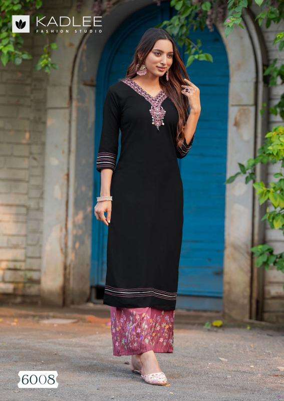KADLEE PRESENTS KAVERI VOL-2 FULLY STITCH RAYON CLASSIC LOOK KURTI WITH PLAZZO  CATALOG WHOLESALER AND EXPORTER IN SURAT 