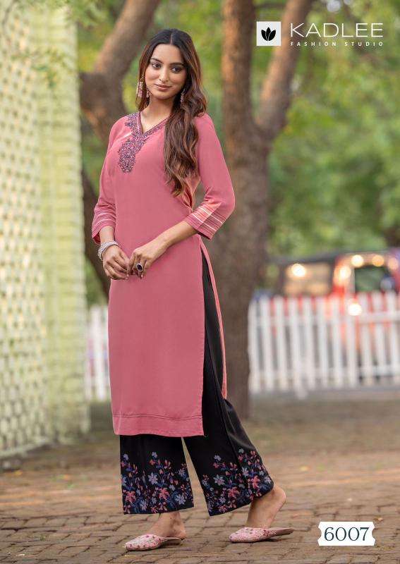 KADLEE PRESENTS KAVERI VOL-2 FULLY STITCH RAYON CLASSIC LOOK KURTI WITH PLAZZO  CATALOG WHOLESALER AND EXPORTER IN SURAT 