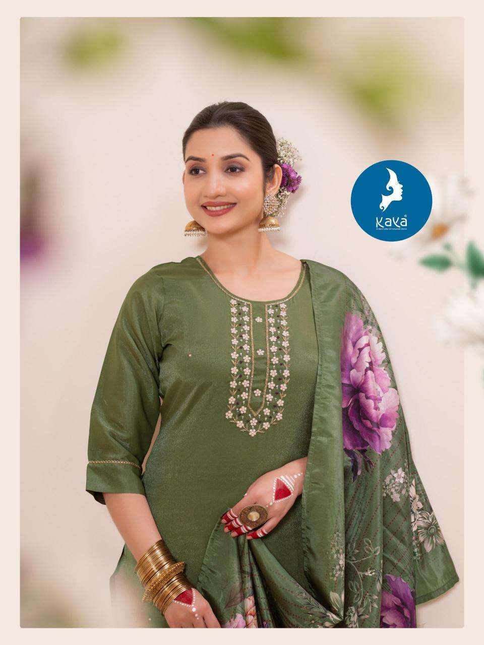 KAYA PRESENTS KRISHTI RÓMAN SHIMMER READYMADE NEW KURTIS CATALOG WHOLESALER AND EXPORTER 