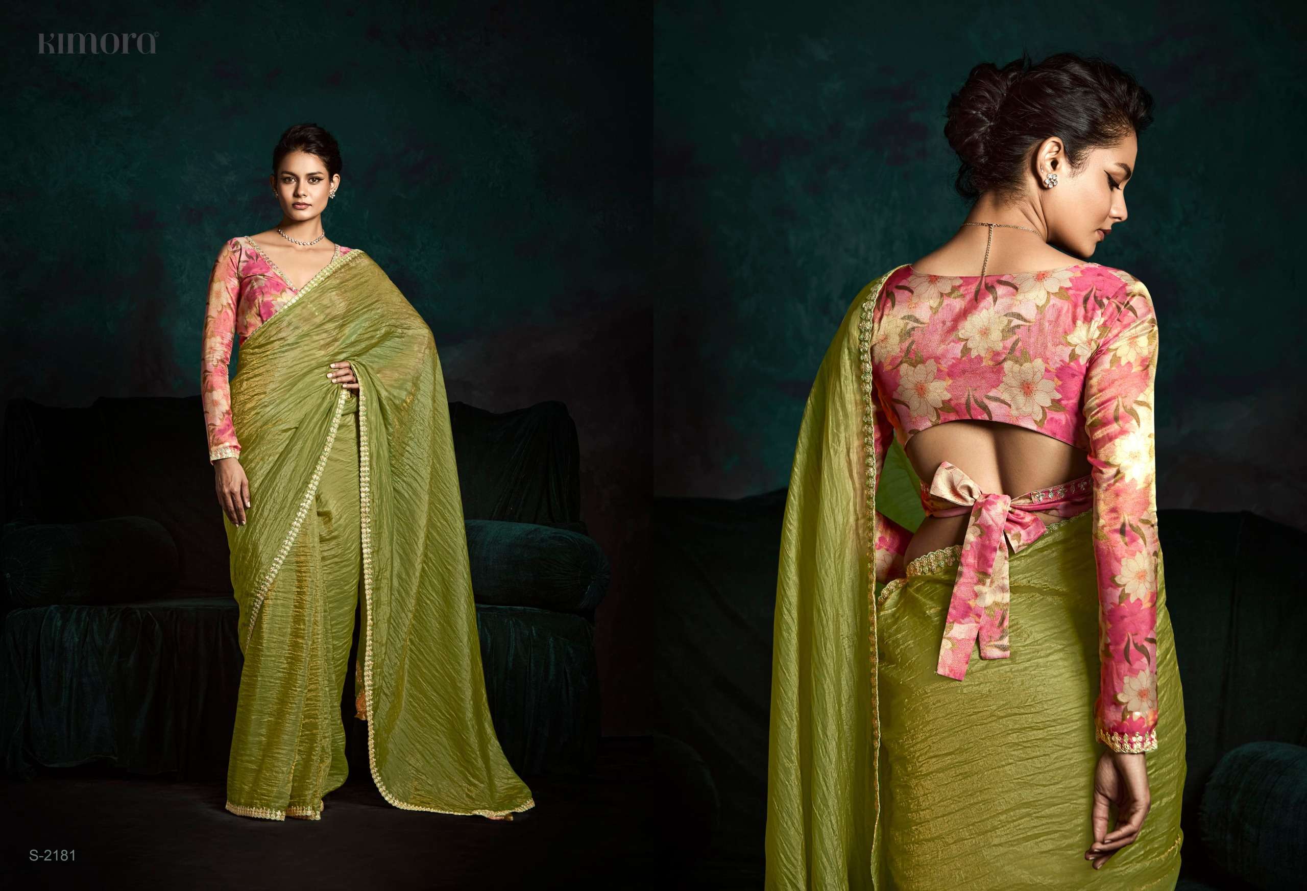 KIMORA PRESENTS RANGAT VOL-2 FANCY PARTY WEAR SAREES CATALOG WHOLESALER AND EXPORTER IN SURAT