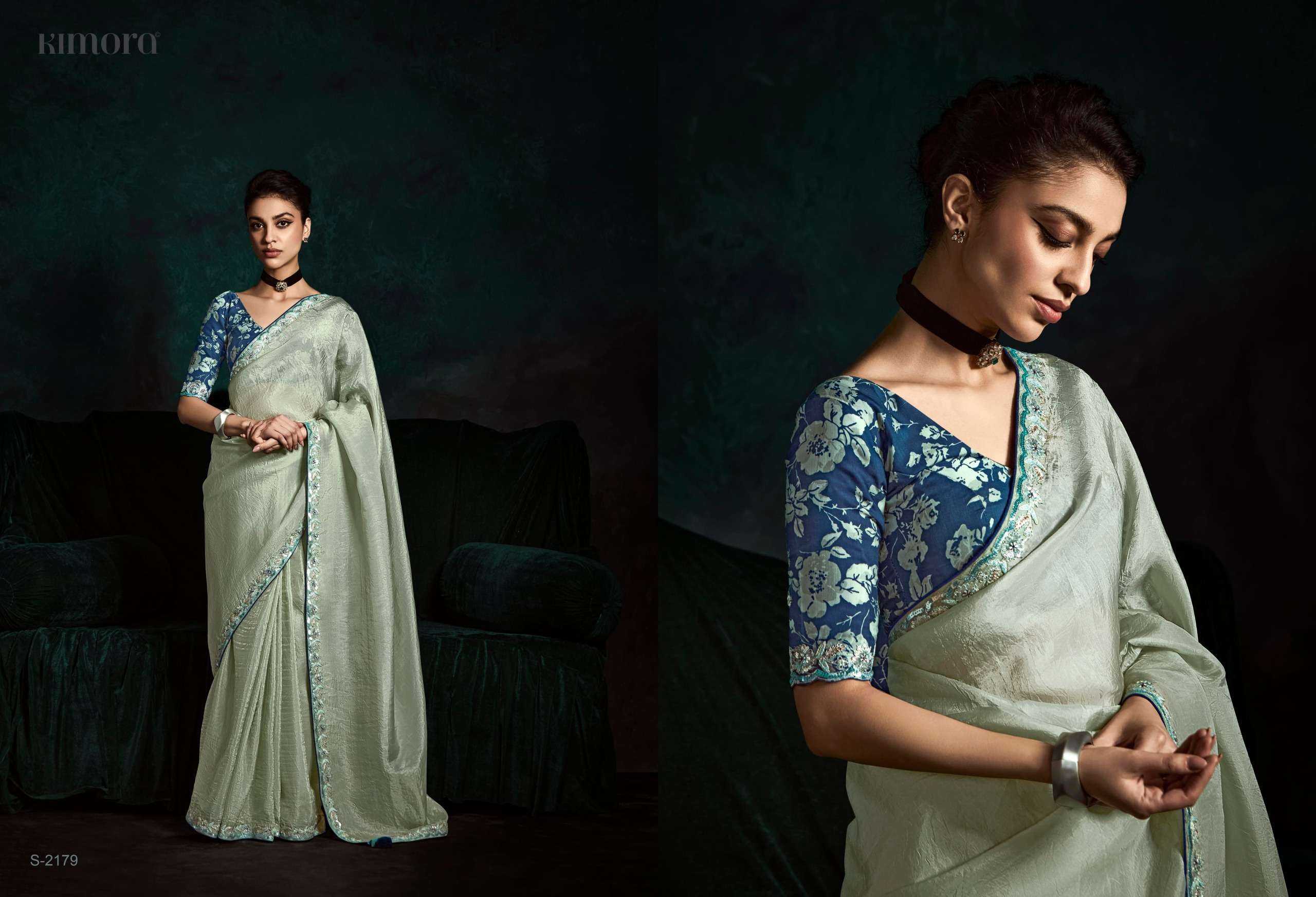 KIMORA PRESENTS RANGAT VOL-2 FANCY PARTY WEAR SAREES CATALOG WHOLESALER AND EXPORTER IN SURAT