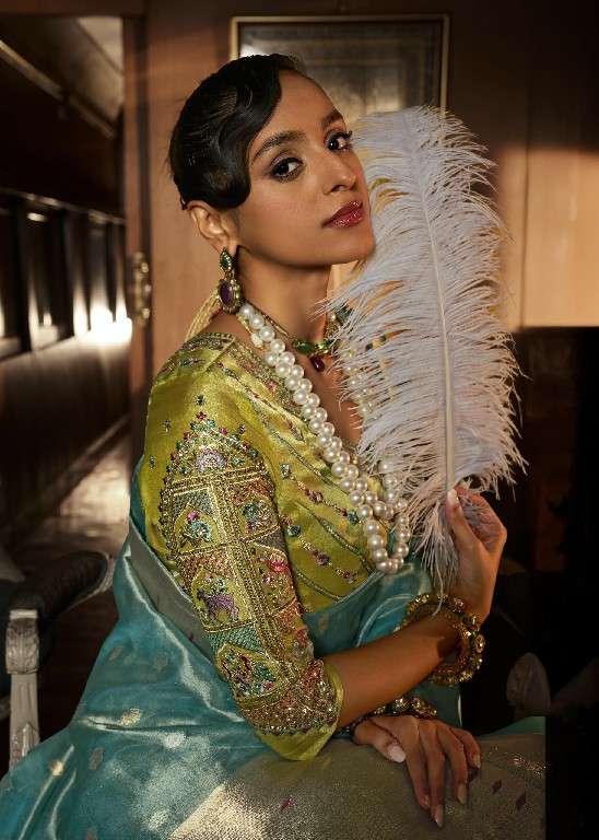 KIRA CREATION PRESENTS KOSKI VISCOSE TISUUE 6701-6706 SERIES SHOP ELEGANT SAREES FOR WEDDING
