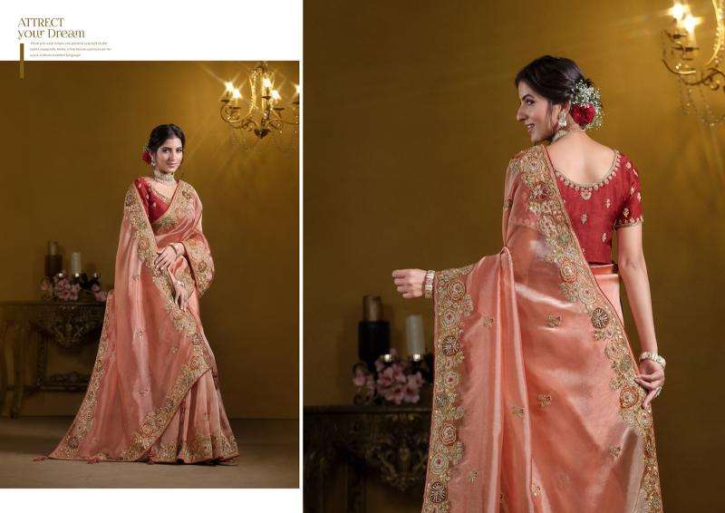 MAHOTSAV PRESENTS MOH MANTHAN RAJASVI 25000 SERIES TRADITIONAL SAREE PERFECT FOR FESTIVALS CATALOG WHOLESALER AND EXPORTER 