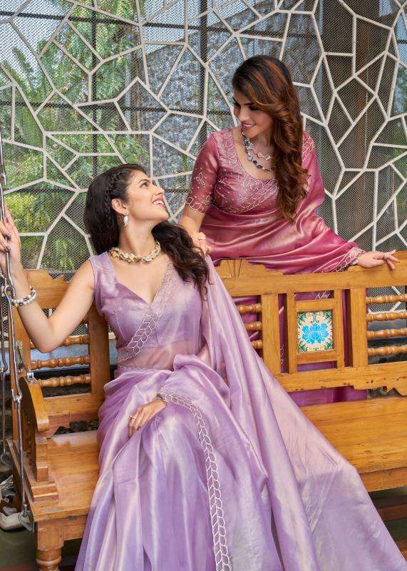 MEHEK PRESENTS 853A-853E RAINA SILK PARTY WEAR SHOP GLAMOROUS STYLES SAREES ONLINE