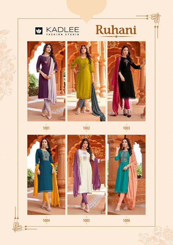 MITTOO PRESENTS RUHANI READYMADE VISCOSE WEAVING REGULAR WEAR CHURIDAR SUITS FOR WOMENS CATALOG WHOLESALER AND EXPORTER 
