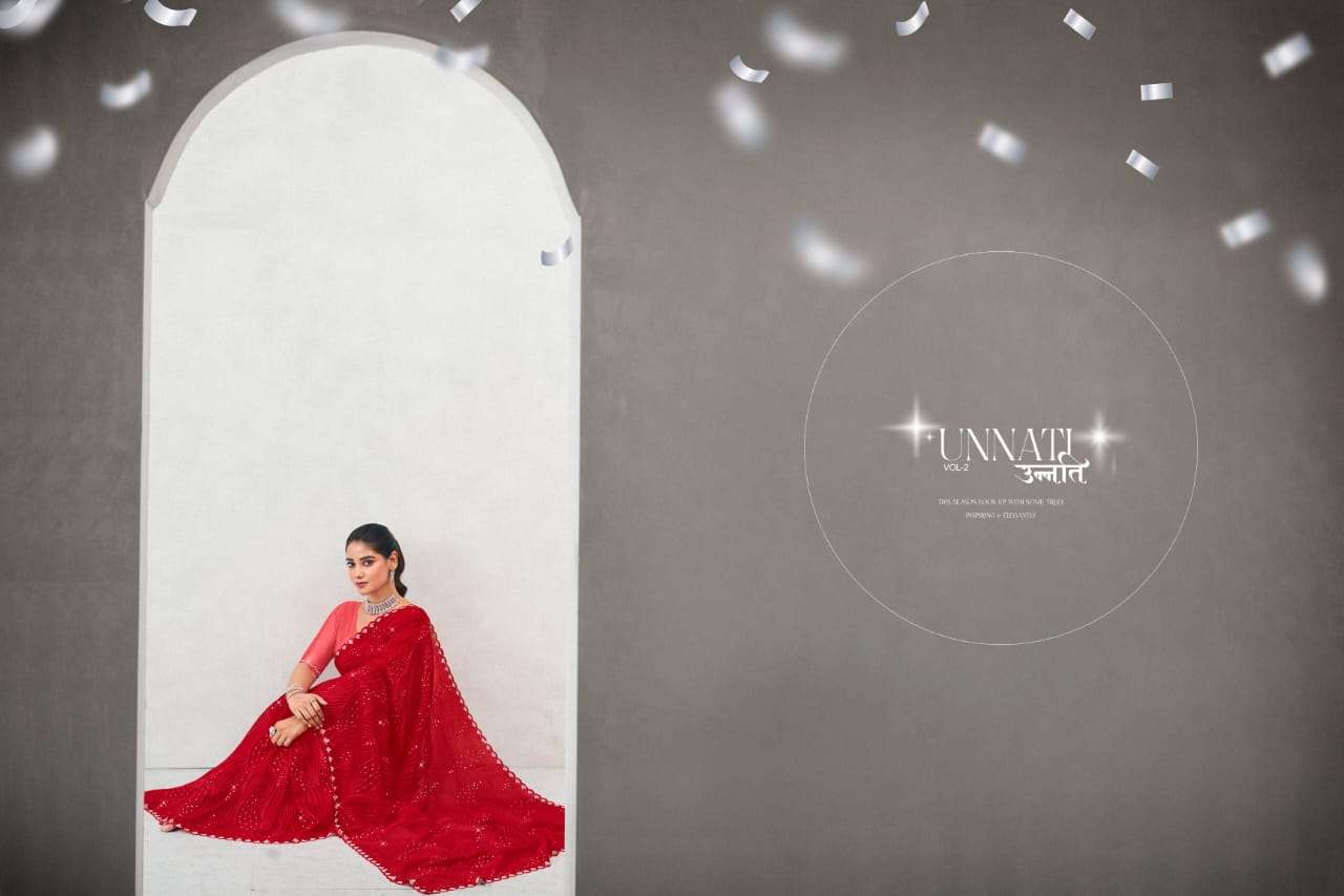 RAJGURU PRESENTS UNNATI FANCY SAREES CATALOG WHOLESALER AND EXPORTER IN SURAT CATALOG WHOLESALER AND EXPORTER IN SURAT 