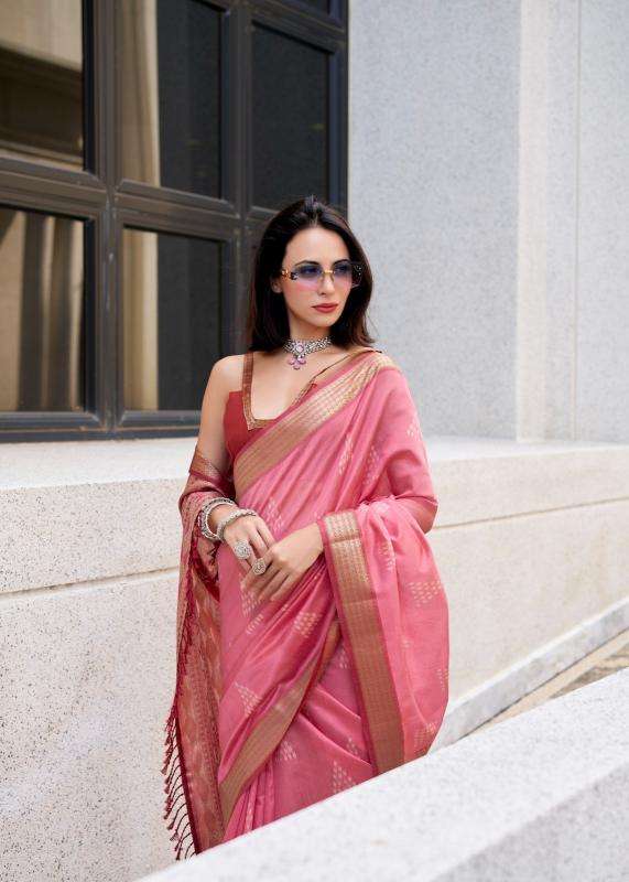 RAJPATH PRESENTS EGYPT VOL-1 RAYON SILK LUXURIOUS SILK SAREES FOR WOMEN CATALOG WHOLESALER AND EXPORTER 