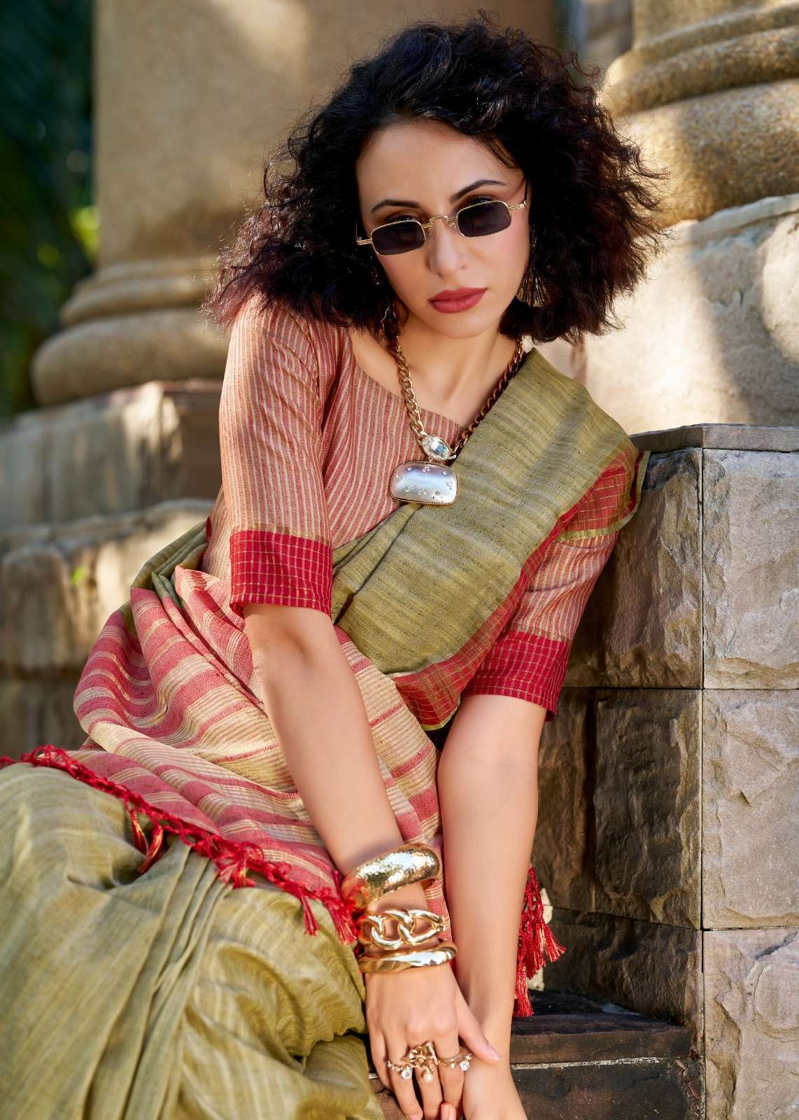 RAJPATH PRESENTS REDBALL SHOP TRENDY HANDLOOM KATAN SAREES ONLINE AT AFFORDABLE PRICES CATALOG WHOLESALER 