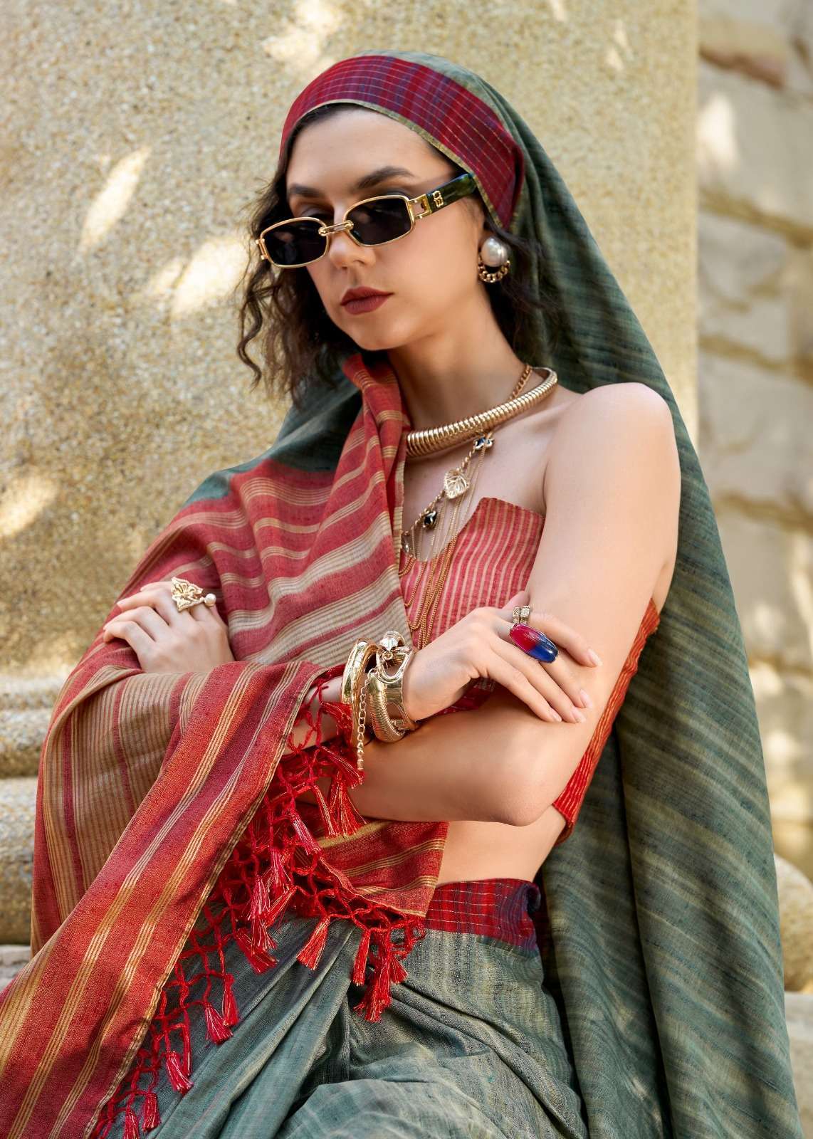 RAJPATH PRESENTS REDBALL SHOP TRENDY HANDLOOM KATAN SAREES ONLINE AT AFFORDABLE PRICES CATALOG WHOLESALER 