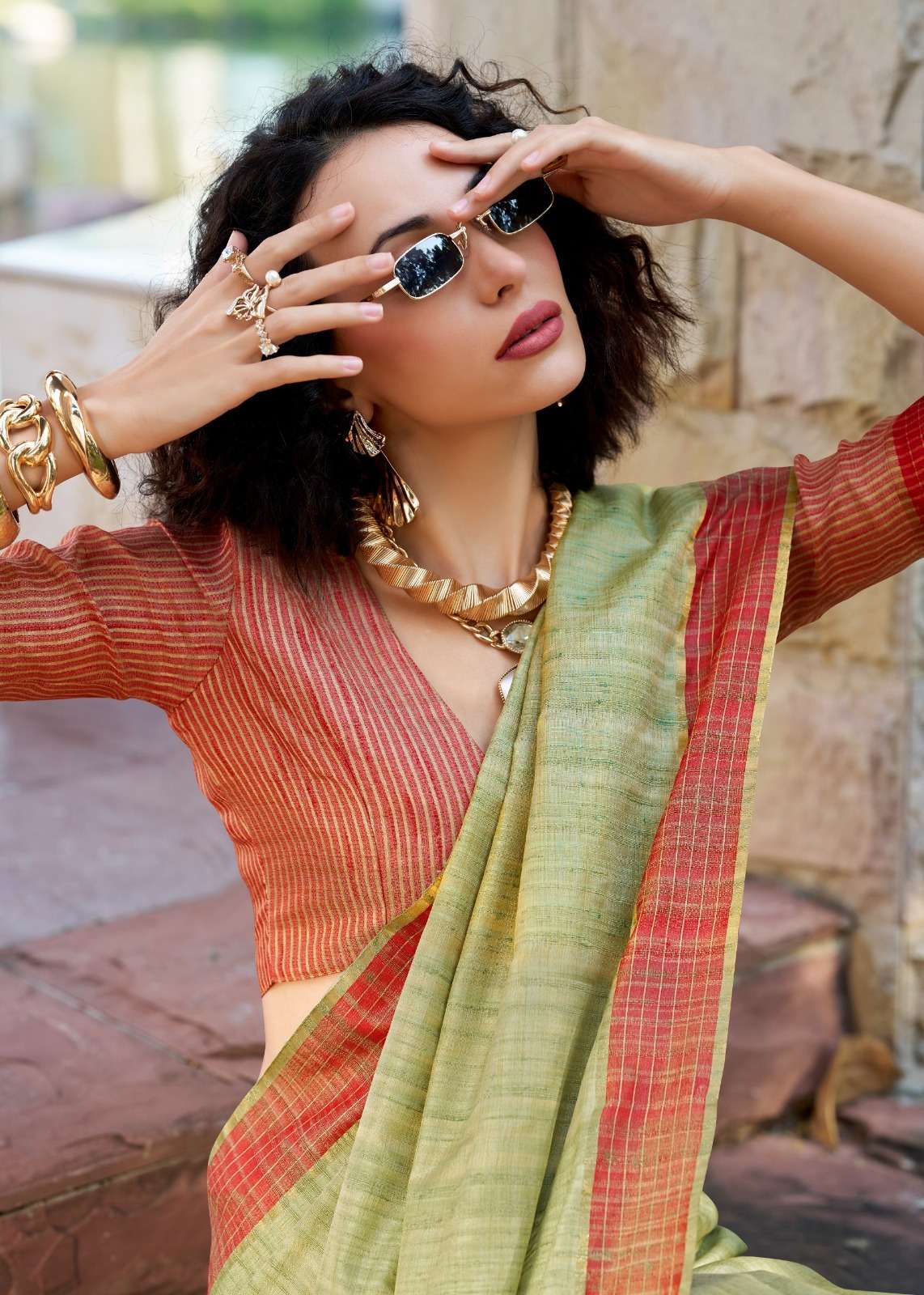 RAJPATH PRESENTS REDBALL SHOP TRENDY HANDLOOM KATAN SAREES ONLINE AT AFFORDABLE PRICES CATALOG WHOLESALER 