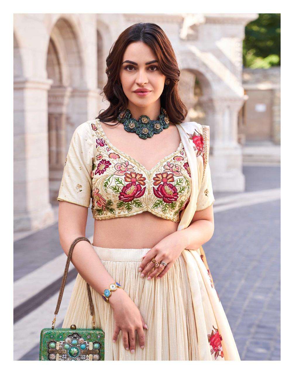 SAYURI DESIGNER PRESENT SAKHIYAA  FUNCTION WEAR READYMADE FANCY LEHNGHA CHOLI CATALOG WHOLESALER AND EXPORTER IN SURAT 
