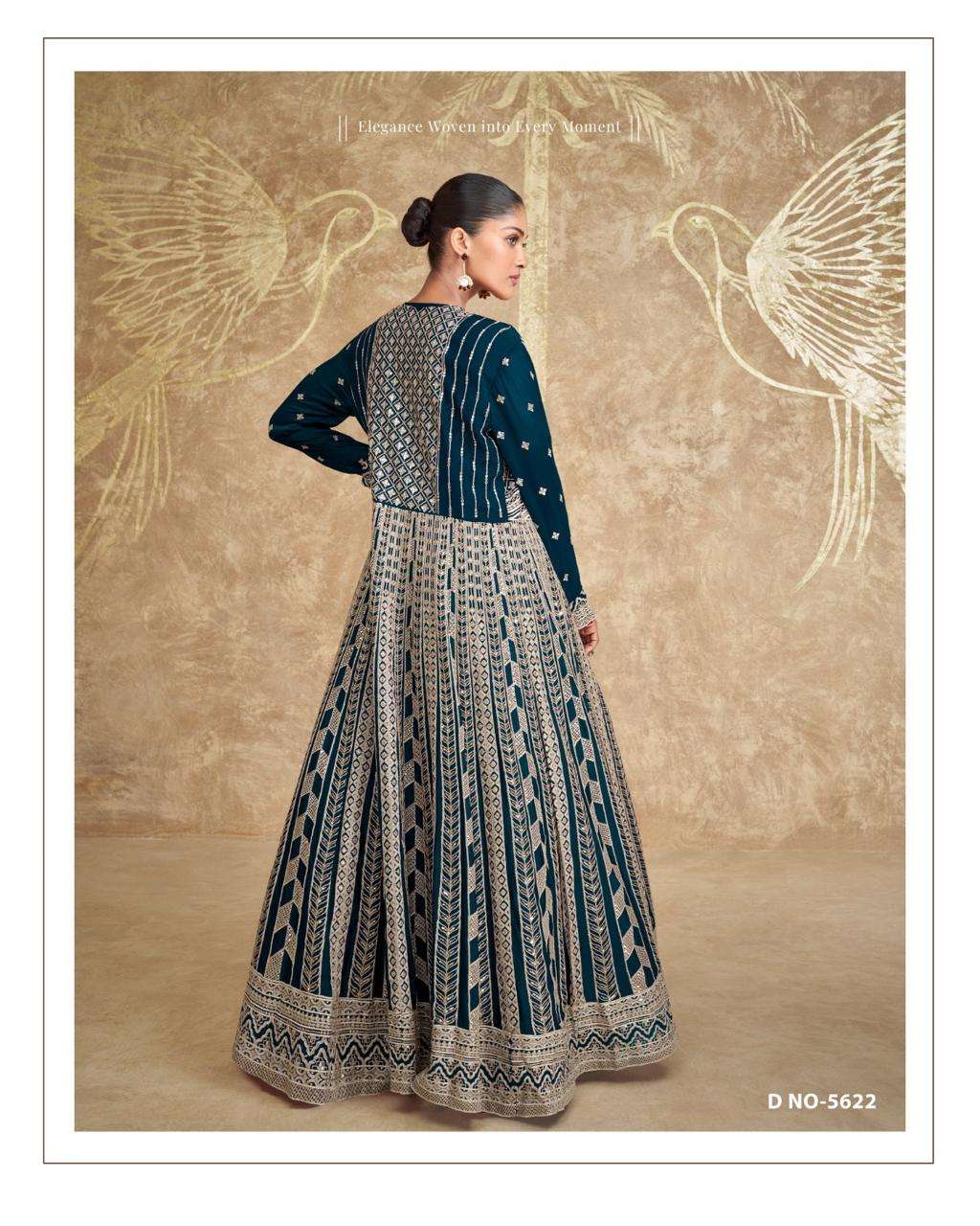 SAYURI DESIGNER PRESENT TYOHAAR GOLD FUNCTION WEAR READYMADE SUITS CATALOG WHOLESALER AND EXPORTER IN SURAT 