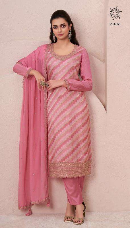 VINAY PRESENTS KULEESH AASMAA VOL-2 MONGA SILK JACQUARD EXCLUSIVE DRESS CATALOG WHOLESALER AND EXPORTER IN SURAT