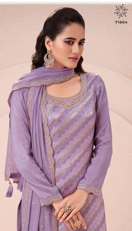 VINAY PRESENTS KULEESH AASMAA VOL-2 MONGA SILK JACQUARD EXCLUSIVE DRESS CATALOG WHOLESALER AND EXPORTER IN SURAT