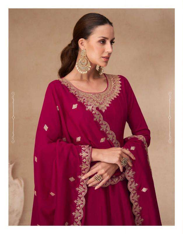Aashirwad Creation Presents Akshra Silk Fully Stitch Party Wear Gown Catalog Wholesaler And Exporter In Surat