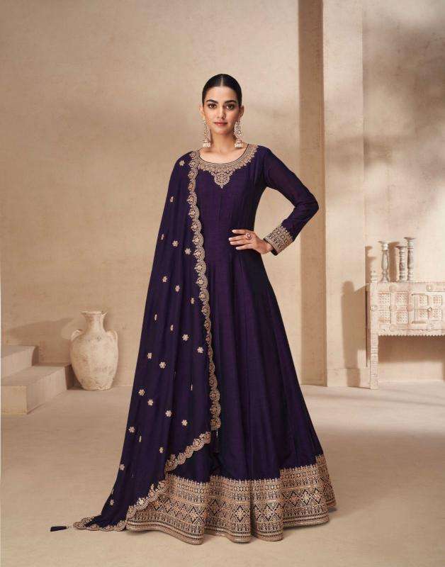 Aashirwad Creation Presents Akshra Silk Fully Stitch Party Wear Gown Catalog Wholesaler And Exporter In Surat