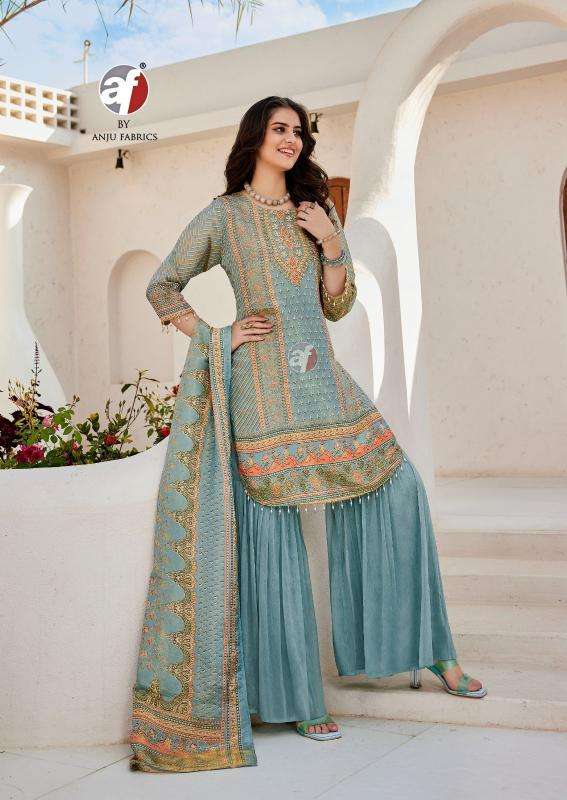 anju fab presents ibaadat readymade kanjivaram silk exclusive suit for womens catalog wholesaler and exporter 