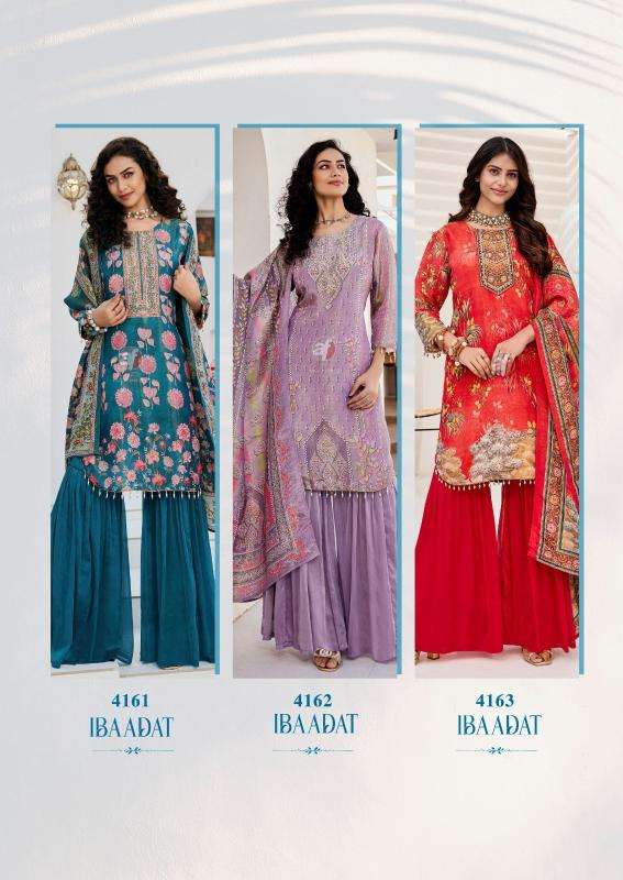 anju fab presents ibaadat readymade kanjivaram silk exclusive suit for womens catalog wholesaler and exporter 